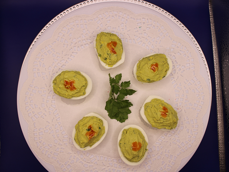 Chef Ena Avocado Deviled Eggs Recipe