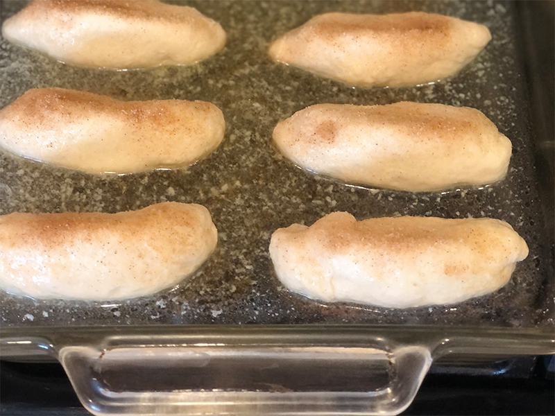hef Ena Easy Apple Dumplings Ready to put in the oven
